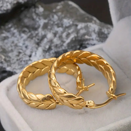 Lattice earings