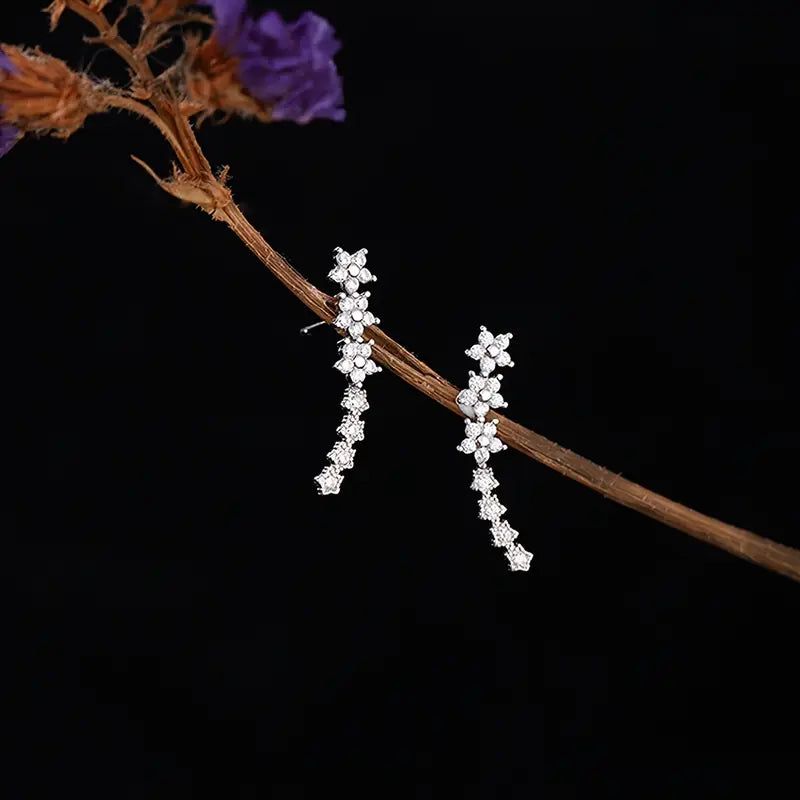 Stunning climbing earings