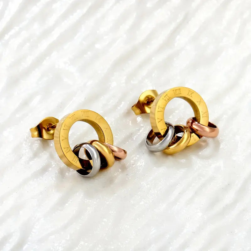 Numerals Studs