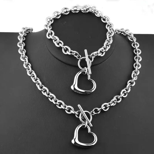 Duo heart T bar set