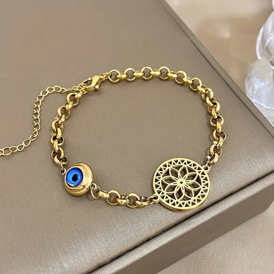 Trendy Evil Eye bracelet