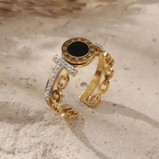 Numeral design ring