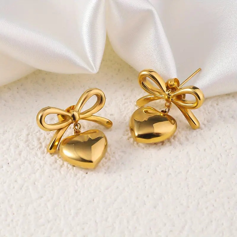 Hanging Bow earings