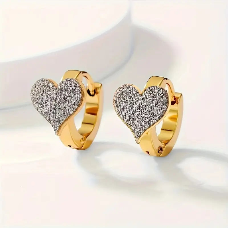 Heart studs
