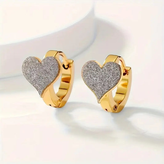 Heart studs