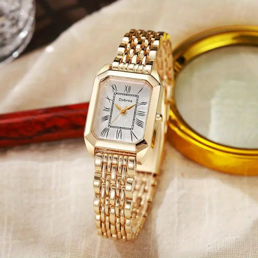 Square face watch