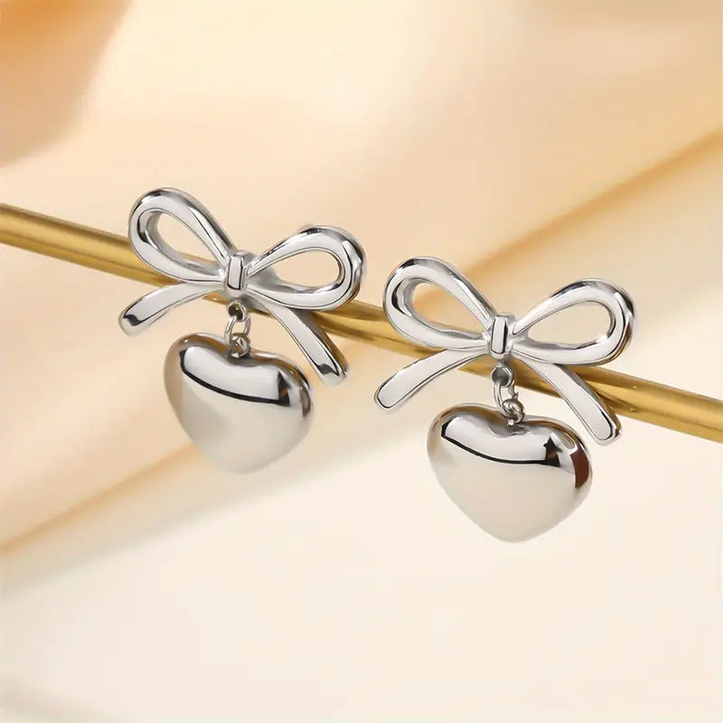 Hanging Bow earings