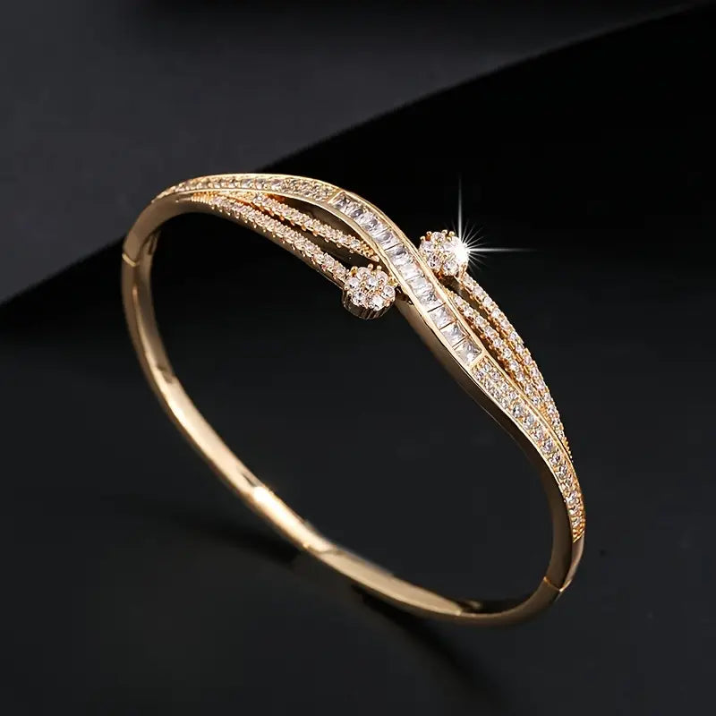 Sparkle gems bangle