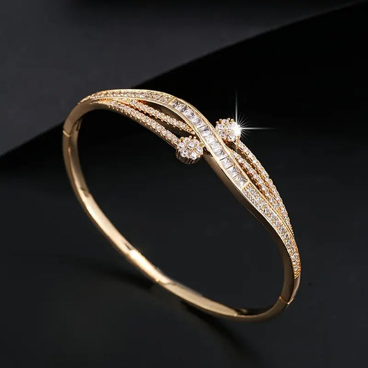 Sparkle gems bangle