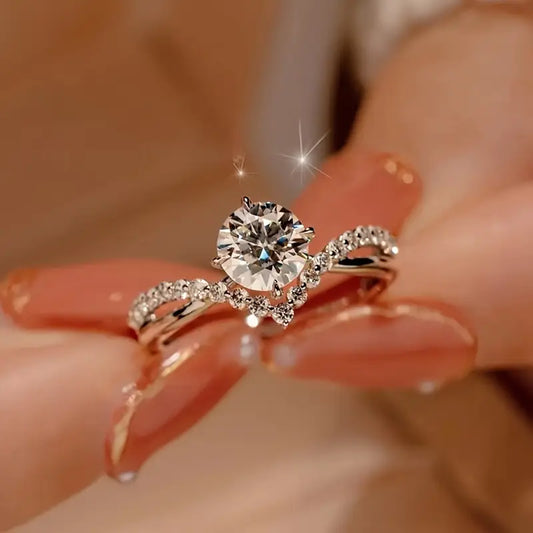 Special Sparkly 925 silver ring
